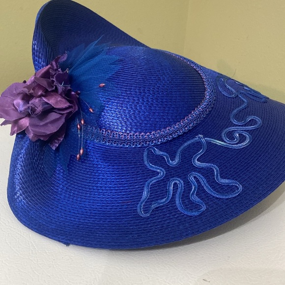 royal blue dress hat Buy dress style № 57150 designed by SherriHill main image 0